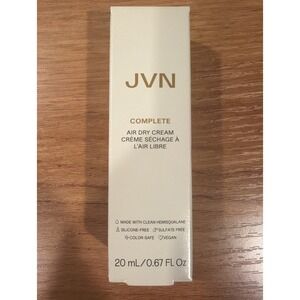 JVN Complete Air Dry Cream .67 Oz Travel Size